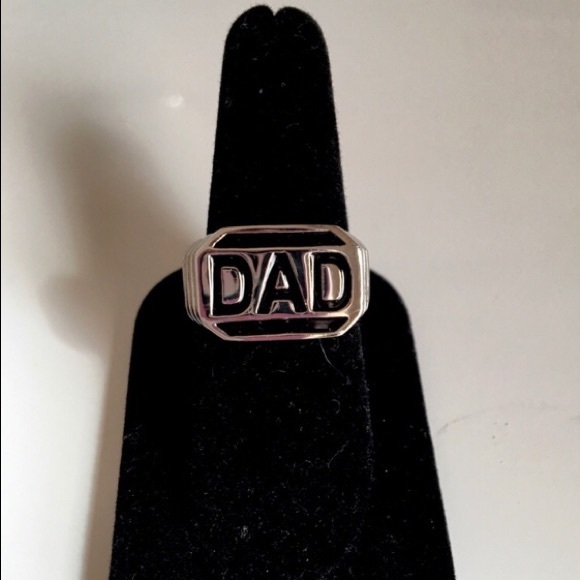 Other - DAD men’s Stainless Steel signet ring size 9